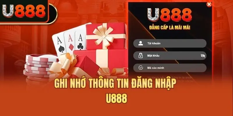 Ghi nhớ thông tin truy cập tài khoản