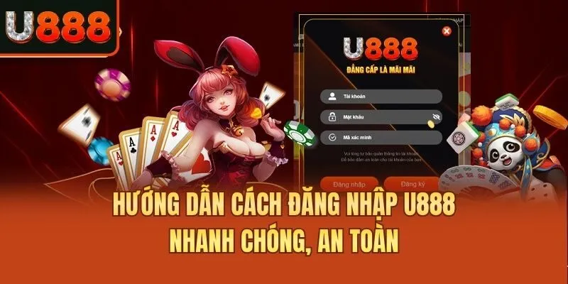 Hướng dẫn cách đăng nhập U888 nhanh chóng, an toàn