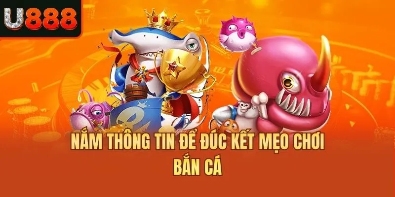Nắm thông tin để đúc kết mẹo chơi bắn cá
